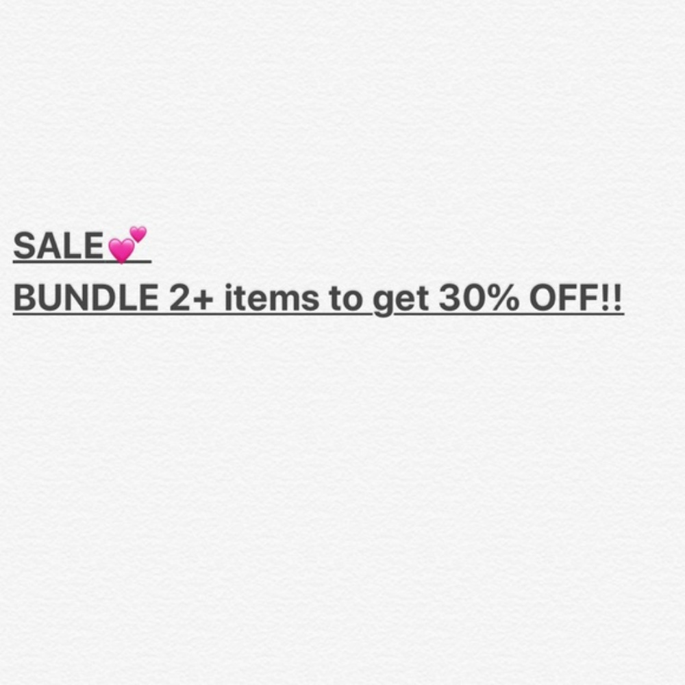 Bundle your Items to get the discount